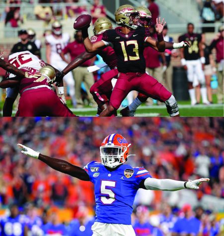 Alumni Jordan Travis and Kaiir Elam are quickly making names for themselves as they transform the face of collegiate football in Florida. Both men are currently starting for the respective University teams: Florida State University and University of Florida 