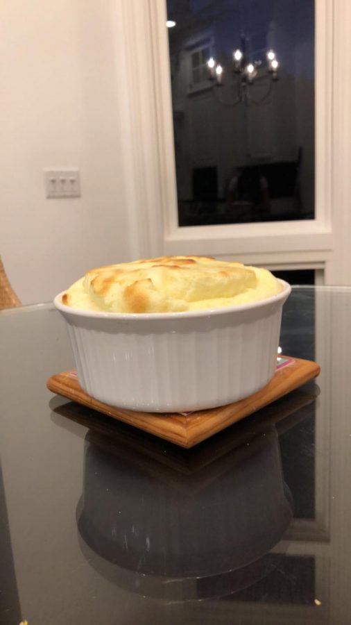 Making Co-Editor-in-Chief Molly Frieds Lemon Souffle is the perfect way to spend an evening!