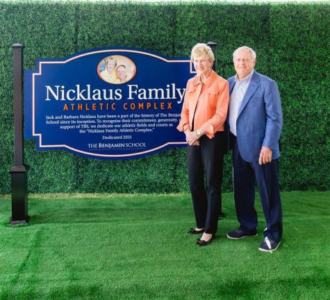 The Upper School renames its athletic fields and courts in honor of the Nicklaus Family.