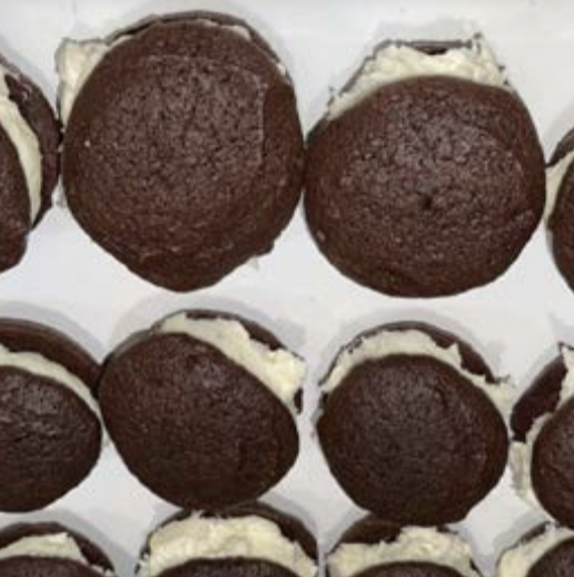 This issues delicious recipe for chocolate whoopie pies comes from Joey Palumba and the Upper School Baking Club.
