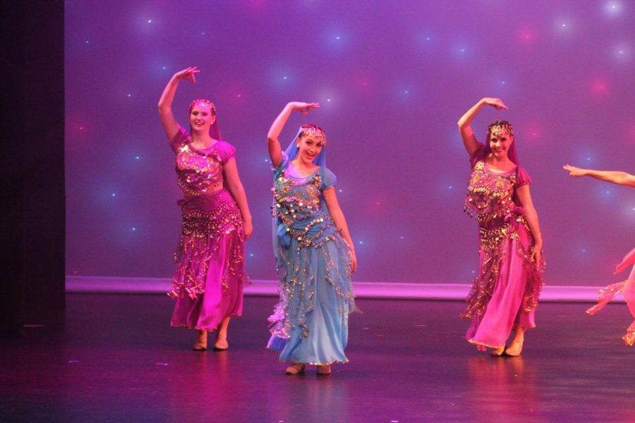 Seger shows her enthusiasm for dance in the Variety Show Dazzlers Performance 