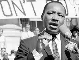 As one of the most influential figures in African American history, Dr. King led many rallies. 
