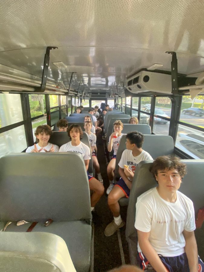 The junior varsity boys lacrosse team remains in a high morale state despite the heartbreaking loss they just faced. (Photo Courtesy of Evan Sluiters)