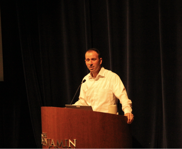 “I talked about with the students about how things children see and post online, including pornography and excessive violence. I also talked about learning to protect your personal information, such as passwords and phone numbers,” said Mr. Schiller during his address to the Upper School community.
