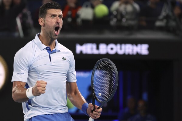 Defending champion Novak Djokovic returns to Melbourne seeking his 25th major win.