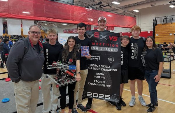 Robot 33418X will be attending the World Championship for the third year in a row, where they will compete for a global title. 