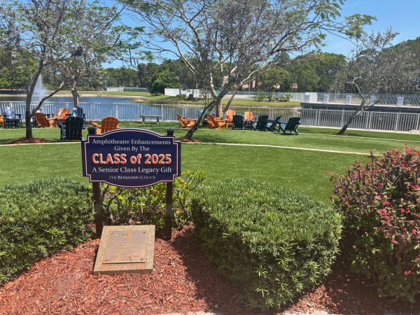 The families of the Class of 2025 donated funds necessarily to enhance the aesthetics of the lakeside amphitheatre.