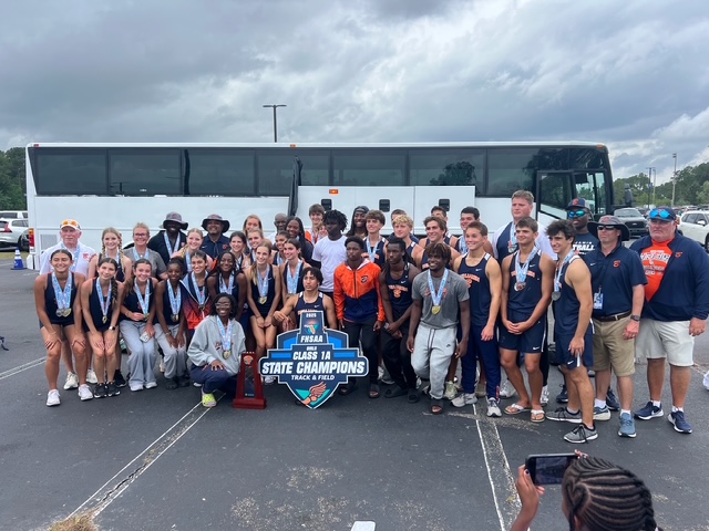 The girls’ track and field team captured their first-ever State Championship, while the boys’ team came up just shy of a fourth-straight title, yet still achieving immense success as State runner-up.