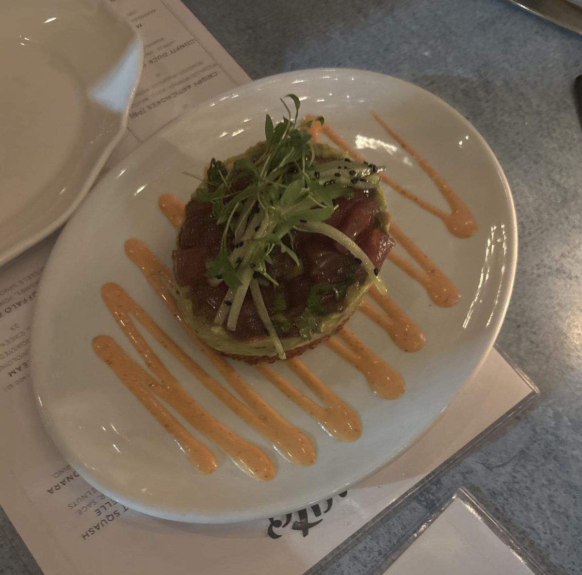 Pictured above is Grato’s tuna poke, a light and fresh starter highlighting quality ingredients and thoughtful preparation