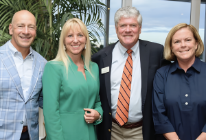 At the annual Head's Appreciation Dinner, Mr. Faus honored various families who have made Benjamin a top philanthropic priority